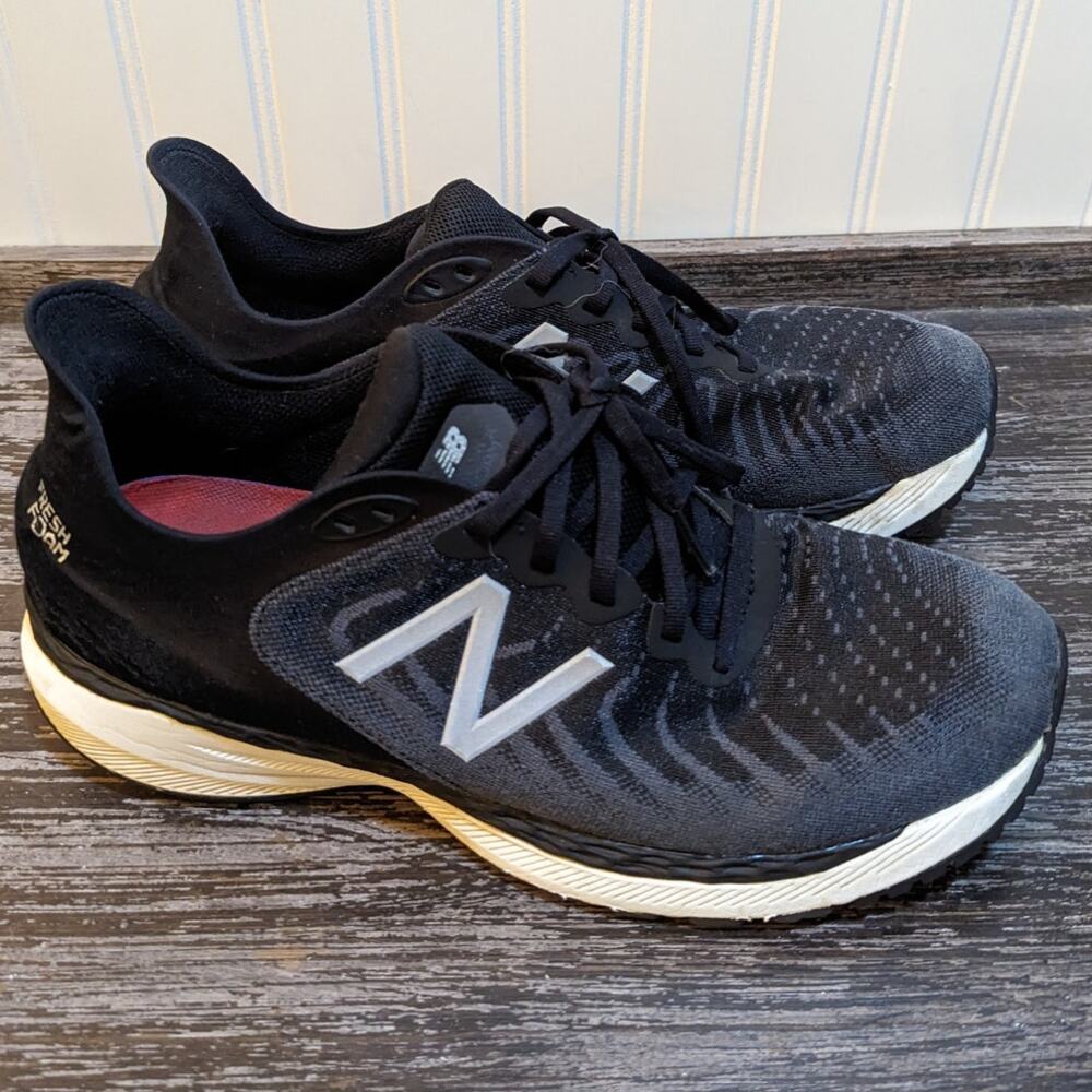 New Balance Men's Black 860 Fresh Foam Running Shoes Size 11